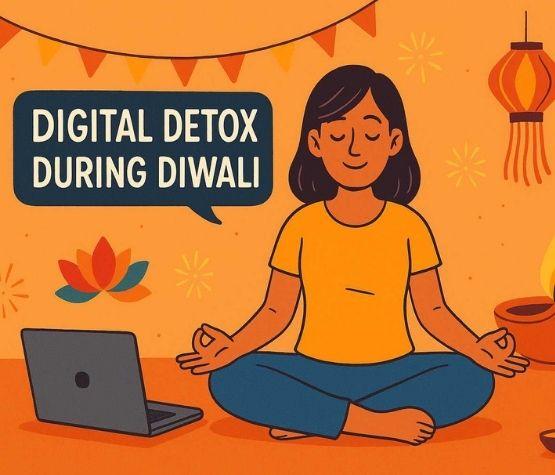 Digital Detox During Diwali: Finding Calm Amidst the Celebrations
