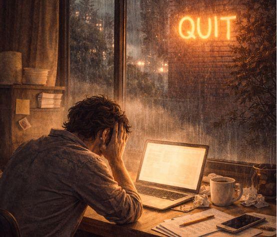 The Threshold: Why the Urge to Quit is Your Biggest Signal